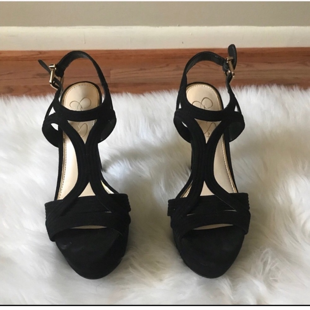 Jessica Simpson Platform Heels Black
